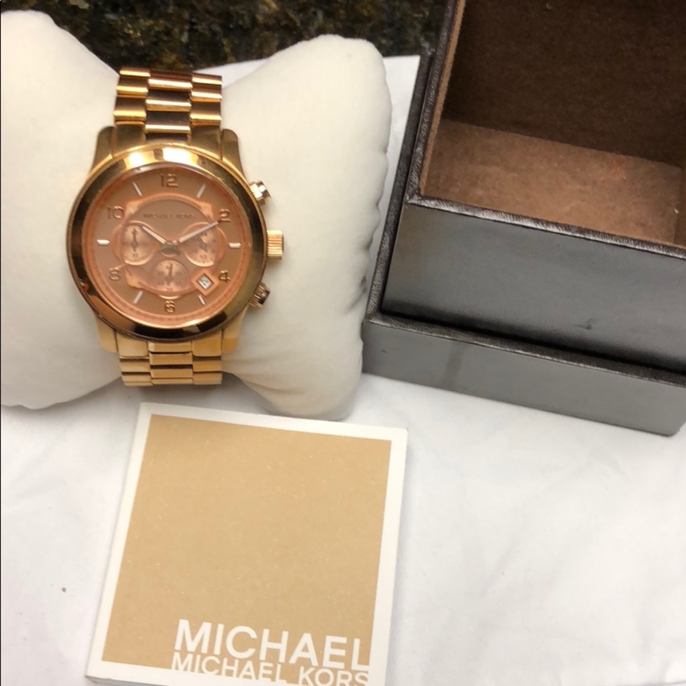 Rose gold Michael Kors/unisex